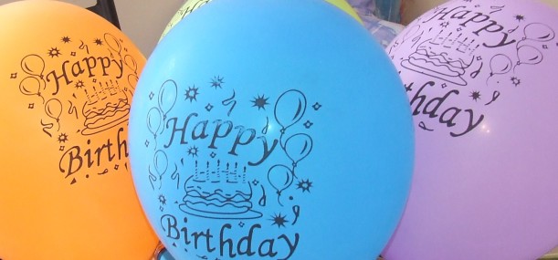 bday balloons